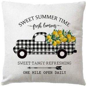 Sweet Summer Time Decorative Pillow Cover